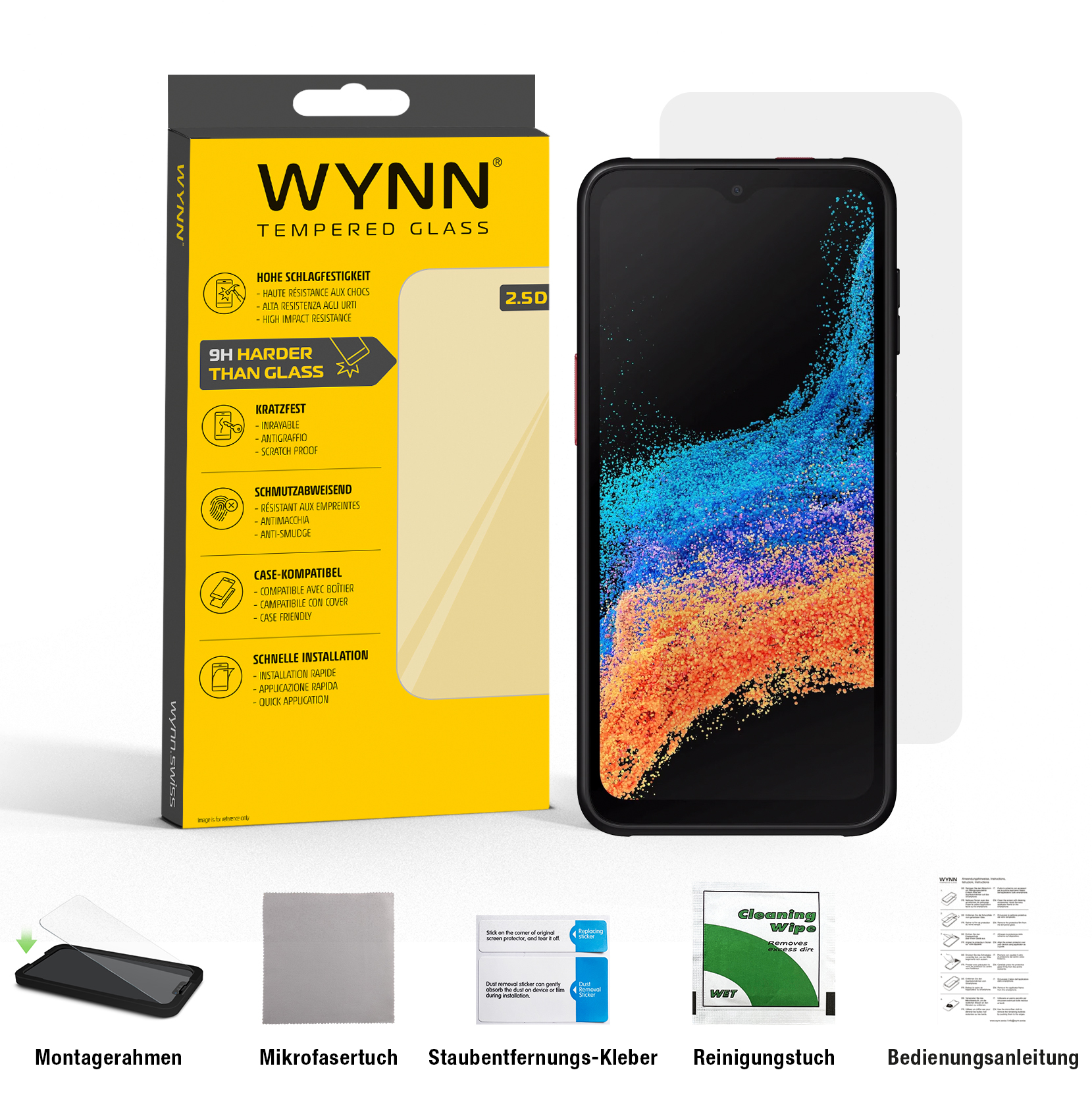 WYNN® 2.5D Schutzglas Samsung Galaxy XCover 7