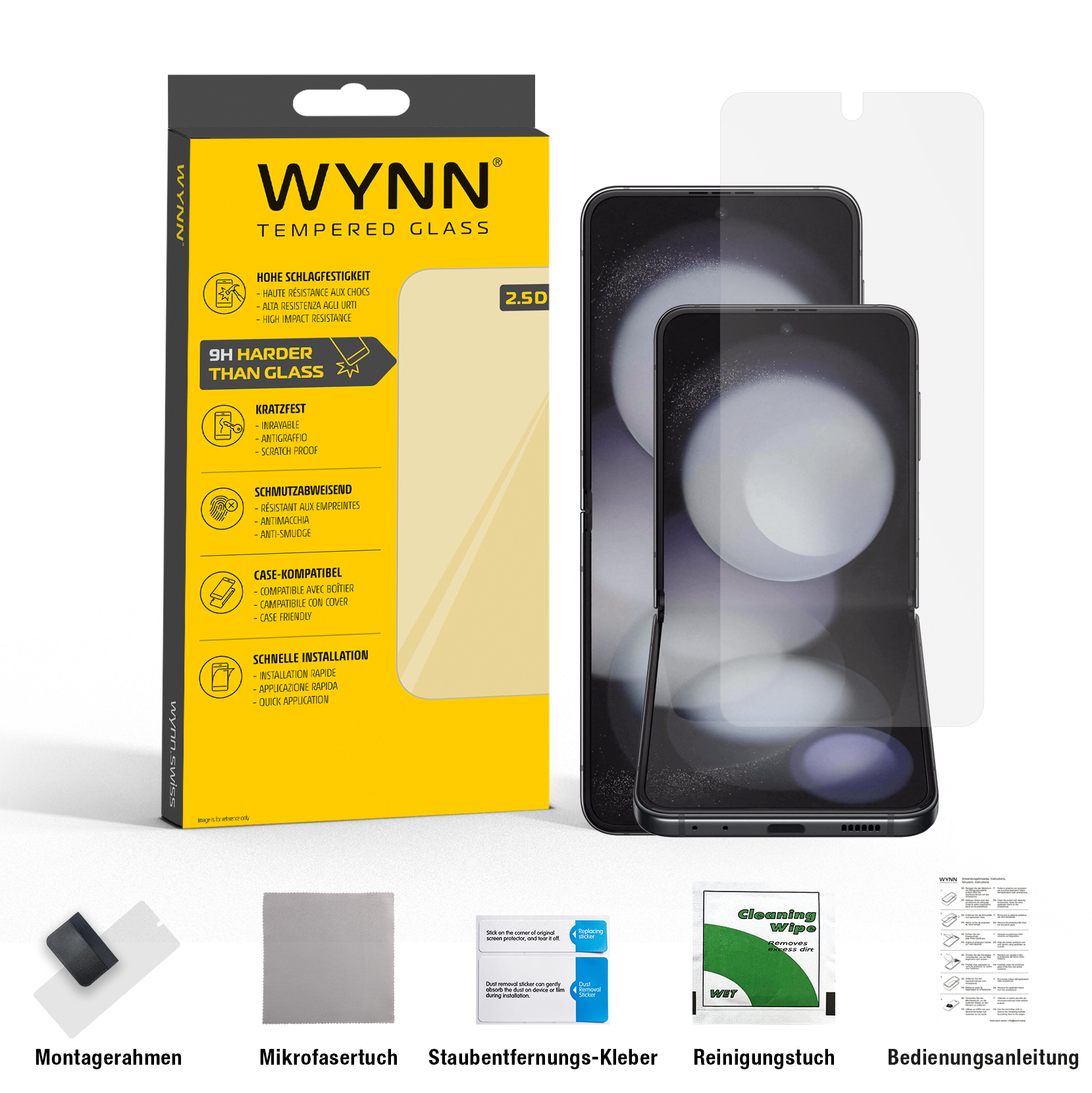 WYNN Displayschutz Folie Samsung Galaxy Z Flip 5