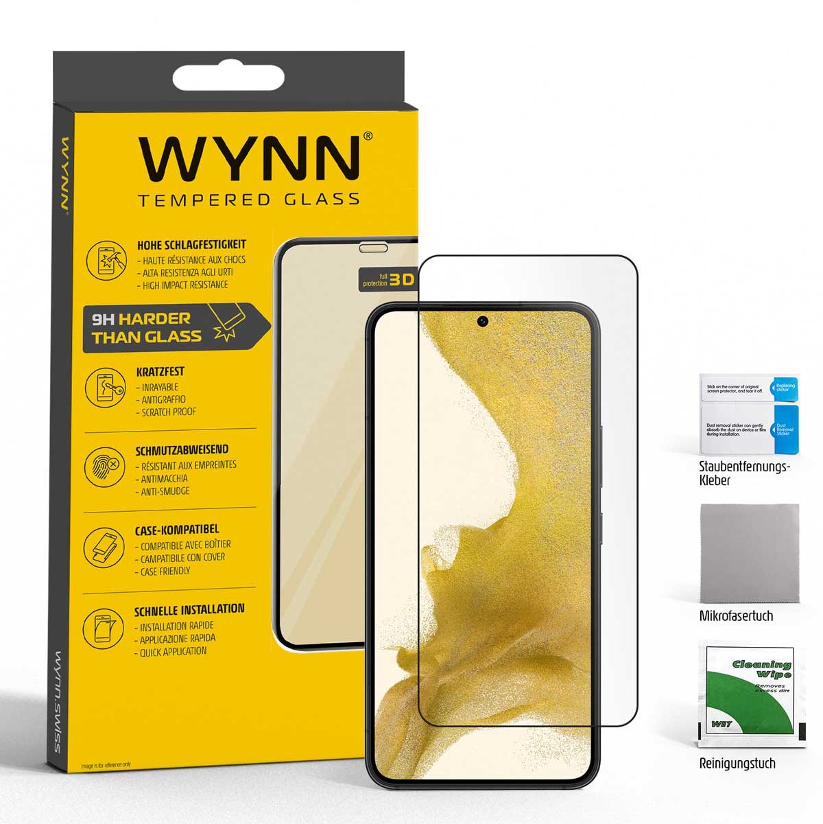 WYNN 3D Schutzglas Samsung Galaxy S22+ 5G