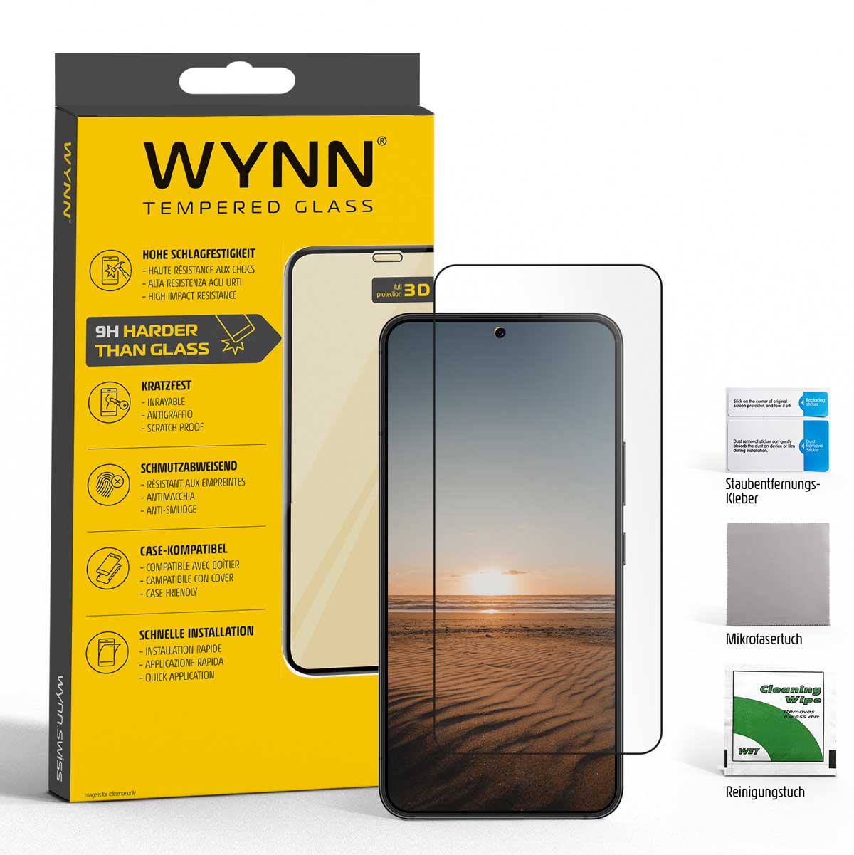 WYNN 3D Curved Schutzglas Samsung Galaxy S21
