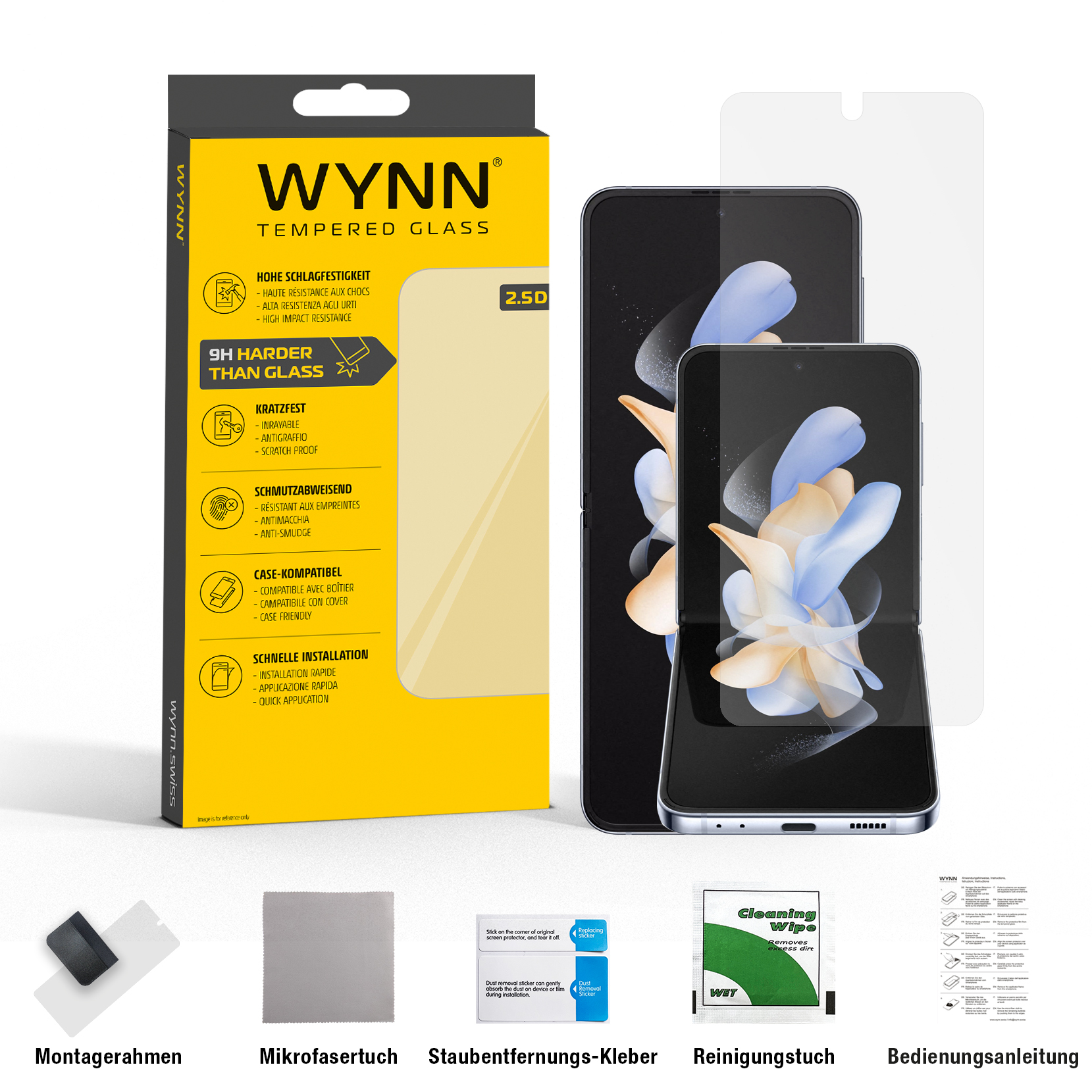 WYNN Displayschutz Folie Samsung Galaxy Z Flip 4