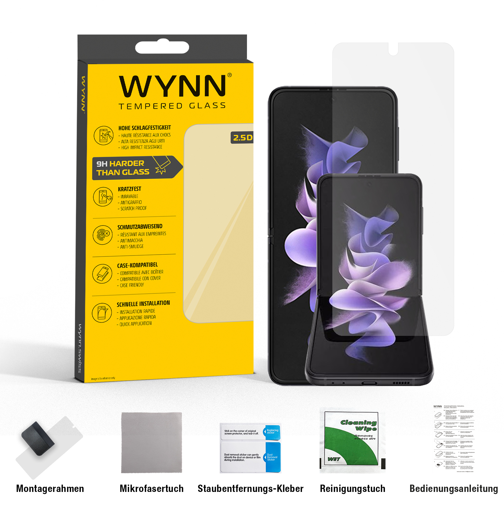 WYNN Displayschutz Folie Samsung Galaxy Z Flip 3